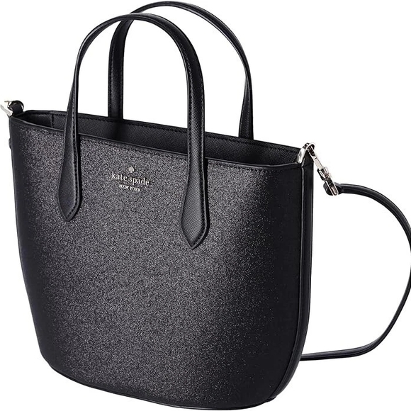kate spade Handbags - Kate Spade Glitter Black Tote